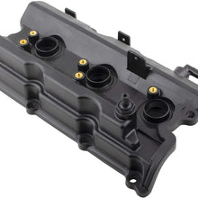 BOXI Right Side Firewall Side Engine Valve Cover w/Gasket Compatible with 2003-2006 Nissan 350Z / 2003-2008 Infiniti FX35/ 2003-2007 Infiniti G35 / 2006-2008 Infiniti M35 3.5L V6 13264AM600 132708J102