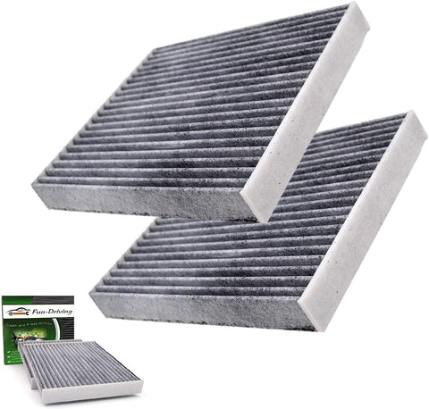 Cabin Air Filter for Toyota/Lexus/Subaru/Land Rover/Pontiac,Replacement for CF10285,CP285 (Activated Carbon,2 Pack)