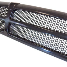 Perfit Liner New Front Black Grille Grill Replacement For 94-01 Ram Pickup Truck 1500 2500 3500 Fits CH1200188 5EZ51RX8