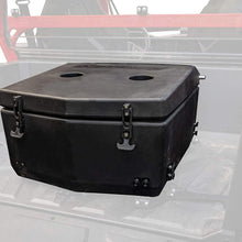 SuperATV Heavy Duty Insulated Rear Cooler/Cargo Box for Polaris General 1000 / General 4 (2016+) - Sealed Lid Keeps Ice In & Mud Out!