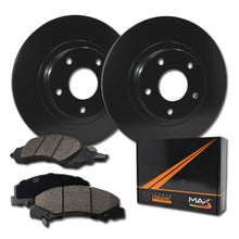 Max Brakes Front Elite Brake Kit [ E-Coated OE Rotors + Ceramic Pads ] KT039401 Fits: 2009-2012 Toyota Matrix 2.4L | 2006-2015 RAV4 | 2011-2015 Scion TC