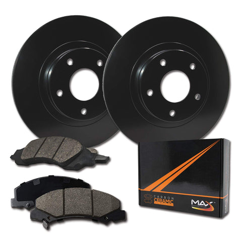 Max Brakes Front Elite Brake Kit [ E-Coated OE Rotors + Ceramic Pads ] KT039401 Fits: 2009-2012 Toyota Matrix 2.4L | 2006-2015 RAV4 | 2011-2015 Scion TC