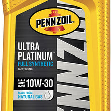 Pennzoil Ultra Platinum Full Synthetic 0W-20 Motor Oil (5-Quart, Single Pack)