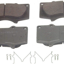 Wagner ThermoQuiet QC976 Ceramic Disc Pad Set With Installation Hardware, Front