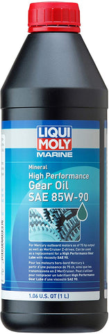 Liqui Moly 20536 Marine High Performance Gear Oil 85W-90, 1L