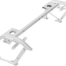 ECOTRIC NEW Lower Radiator Core Support Skid Bar Plate Compatible with 2005-2013 Corvette C6 |Replacement for 20939829, 15916658