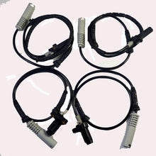 New Set 4Pcs ABS Wheel Speed Sensor Front Rear 34521182159 For BMW 528i 540i 1997-1998