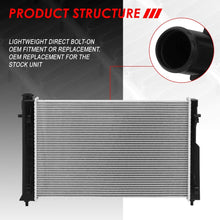 2987 OE Style Aluminum Core Cooling Radiator Replacement for Pontiac GTO AT MT 05-06
