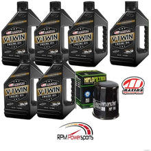 RPM Maxima HiFlo Complete Oil Change Kit Semi Synthetic 20W50 6 Quarts Victory