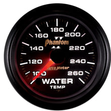 Auto Meter 7555 Phantom II Full Sweep Electric Water Temperature Gauge