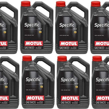 Motul 106352 Set of 12 Specific 948 B 5W-20 Motor Oil 5-Liter Bottles