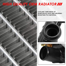 2563 OE Style Aluminum Core Cooling Radiator Replacement for Chevy Trailblazer GMC Envoy 5.3L V8 AT 03-09