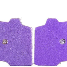 TUPARTS Front and Rear Brake Pads FA409 Fit for 2008-2017 Harley-Davidson Street Glide 2006-2007 Harley-Davidson Street Rod 2009-2013 Harley-Davidson Tri Glide
