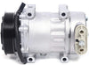 TBVECHI AC Compressor Air Conditioner Compressor, A/C AC Compressor and Clutch Fit for 97-01 Jeep Wrangler Cherokee 2.5 4.0L