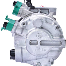 New Mando 10A1536 AC Compressor with Clutch Original Equipment (Pre-filled Oil)