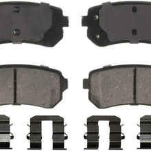 Wagner QuickStop ZD1398 Ceramic Disc Pad Set, Rear