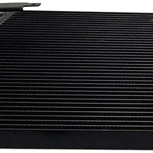 MYSMOT A/C AC Condenser with Receiver Drier For Honda Civic 2006-2011 / Acura CSX 2006-2011 (4-Door Sedan Models Only) 80110SNAA01 3525