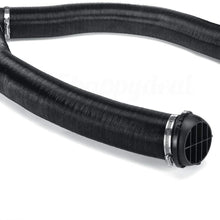 VISLONE 75mm Heater Pipe Ducting Y Branch Warm Air Outlet Vent Kit For Webasto Diesel Heater