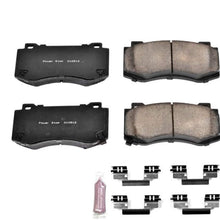 Power Stop Z23-1298, Z23 Evolution Sport Carbon-Fiber Ceramic Front Brake Pads