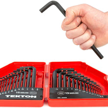 TEKTON Hex Key Wrench Set, 30-Piece (.028-3/8 inch, 0.7-10 mm) | 25253