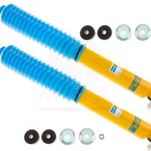 Bilstein B6 4600 Series 2 Front Shocks Kit for Jeep Wrangler Unlimited Rubicon '05-'06 Ride Monotube replacement Gas Charged Shock absorbers part number 24-024426