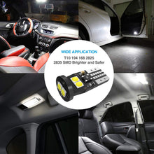 Marsauto 194 LED Bulbs T10 168 192 2825 W5W 2835SMD Chipsets 400LM 6000K 7000K LED Replacement for 12V Car Interior Dome Map Door Courtesy Trunk License Plate Light Bulb