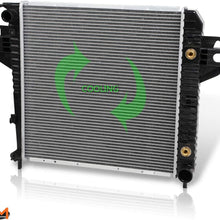 DPI-2481 Full Aluminum Core Replacement Radiator Compatible with Jeep Liberty 3.7L V6 02-06