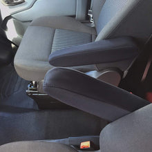 Auto Console Covers - Armest Cover (Pair) - Compatible with Ford Transit 150, 250, 350 Vans 2015-2019 - Waterproof Neoprene, Black