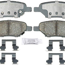 ACDelco 17D1033CH Professional Ceramic Rear Disc Brake Pad Set