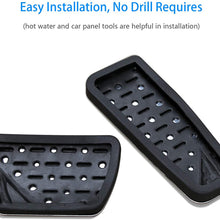 AutoBig Gas Brake Pedal Cover Set for 2019 2020 Jeep Wrangler Gladiator