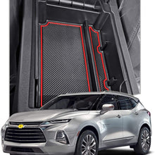 CDEFG Center Console Accessory Organizer for 2019 2020 Blazer, ABS Material Armrest Box Insert Tray