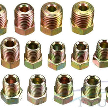 1 Roll 25 Ft 300 Inch Copper Nickel Car Household Braking Lines Tubing with 16 Pieces SAE Flare Nuts 3/16 Inch Tubing Diameter Leak and Vibration Resistance Easy to Bend Anti-rust