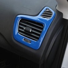 HKPKYK for Jeep Compass 2017+, Car Air Vent Protective Cover Air Conditioner Outlet Trim Sticker Interior Accessories