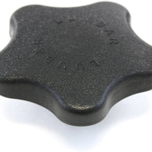 Red Hound Auto Lumbar Support Actuator Knob Compatible with Chevy GMC (Trailblazer & SSR 2002-2009, Colorado Canyon 2004-2012) Replacement Seat Back Adjust Ebony Black
