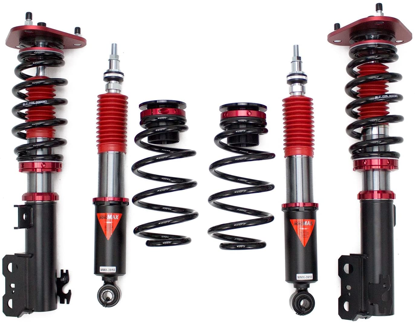 Godspeed MonoMAXX MMX3910-C Coilovers Suspsension Lowering Kit, 40 Levels Damping, Full Adjustable