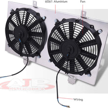 AJP Distributors Performance Aluminum 11" Radiator Fan Shroud Engine Cooling Kit For Dodge Neon SRT-4 Turbo A853 Engine 2003 2004 2005 03 04 05