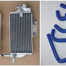 Aluminum Radiators + HOSES for Honda CR250R CR250 CR 250 R 2005 2006 2007 (red)