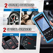 LAUNCH Creader 8001 Car Code Reader OBD2 Scanner Full OBDII EOBD Functions Auto Diagnostic Scanner Scan Tool with ABS SRS EPB Oil Service Light Resets