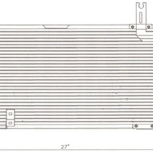 OE Replacement A/C Condenser SUZUKI AERIO 2002-2007 (Partslink SZ3030118)
