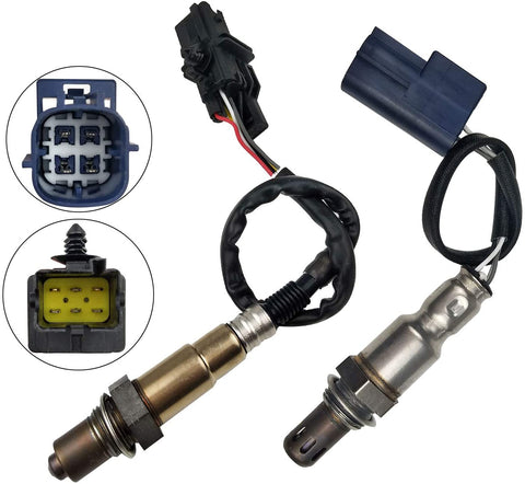 MAXFAVOR 2PCS Oxygen Sensor Replacement for 05 06 Nissan Pathfinder Frontier Xterra 4.0L Upstream and Downstream O2 Sensor 234-5060 234-4313 02 sensor
