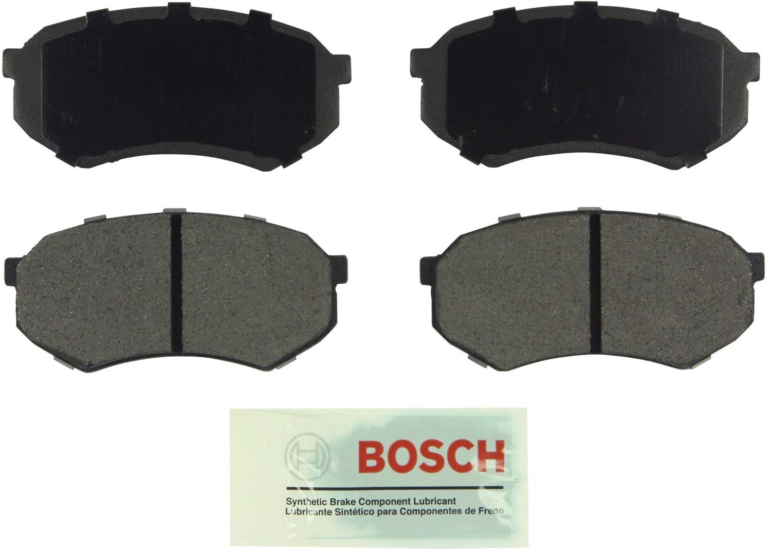 Bosch BE433 Blue Disc Brake Pad Set for Select 1983-95 Chrysler, Dodge, Mitsubishi, Plymouth, and Toyota vehicles - FRONT