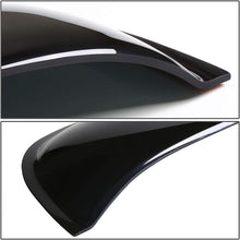 ICBEAMER 42.5" 1062mm Universal Fit Auto sunroof Wind Waterproof Deflector Black Dark Smoke Smooth w/Tape