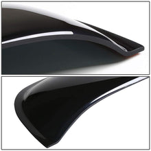 ICBEAMER 42.5" 1062mm Universal Fit Auto sunroof Wind Waterproof Deflector Black Dark Smoke Smooth w/ 3M Tape