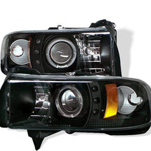 Spyder Auto 5010063 CCFL Halo Projector Headlights Black/Clear