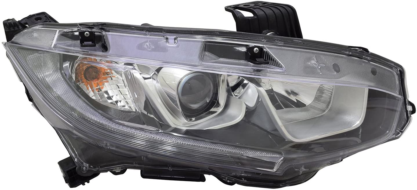 TYC 20-9777-00-9 Compatible with HONDA CIVIC Replacement Right Head Lamp