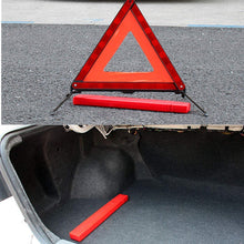 KAFEEK Reflective Warning Triangle Emergency Warning Triangle Roadside Safety Triangle Kits (Set of 3)