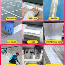 Butyl Waterproof Tape - 2in X 16.4ft - Leak Proof Long Lasting Watertight Rubber Putty Butyl Tape for RV Repair, Window, Silicone, and Boat Sealing and Rubber Roof Patching