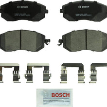 Bosch BC1539 QuietCast Premium Ceramic Disc Brake Pad Set For: Scion FR-S; Subaru BRZ, Crosstrek, XV Crosstrek, Forester, Impreza, Legacy, Outback; Toyota 86, Front