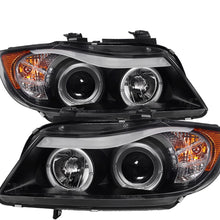 Spyder Auto 5009005 LED Halo Projector Headlights Black/Clear