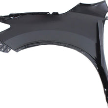 Fender Compatible with NISSAN ROGUE 2014-2018 RH Steel Assembly (Hybrid Model 2017)